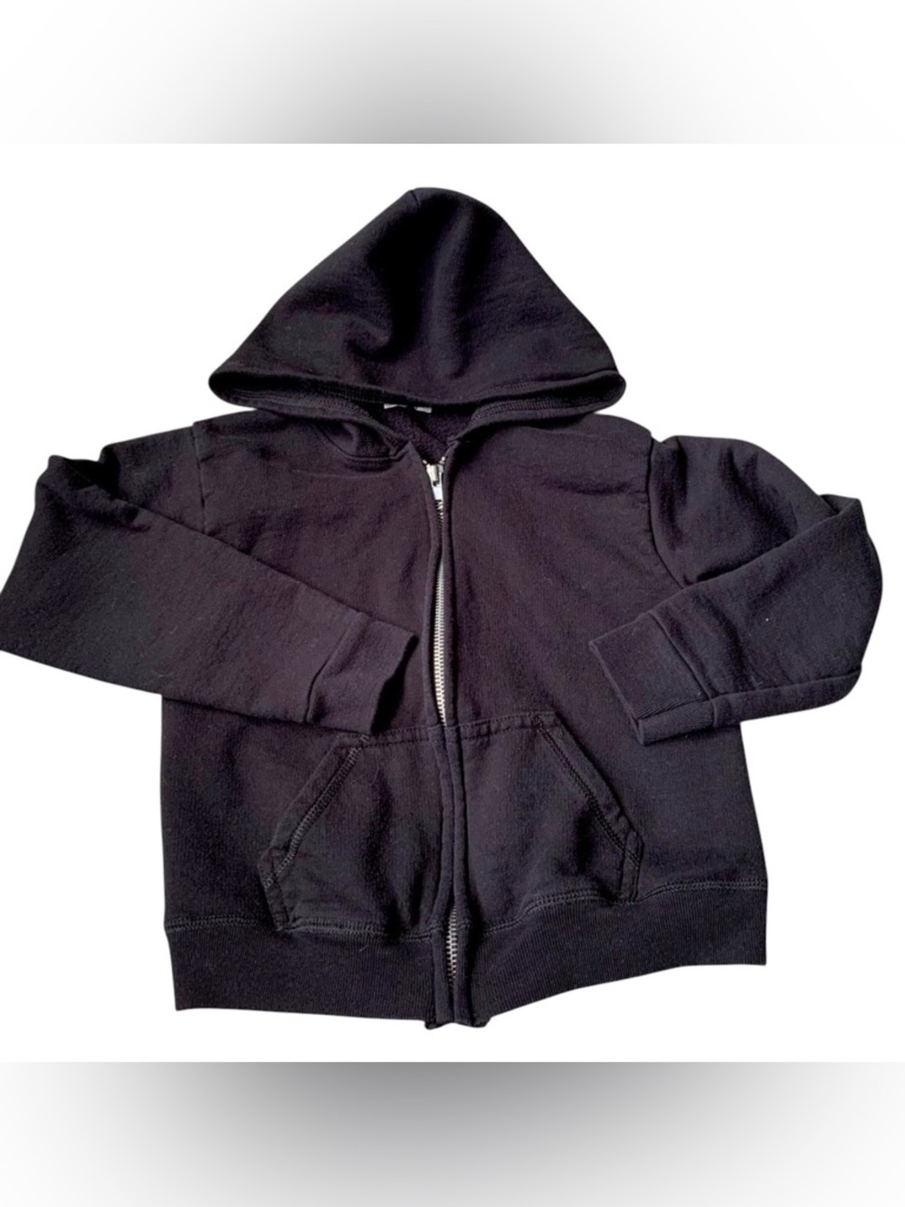 🎆🎇3for$9 girls Black Zip up hoodie